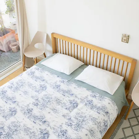 Votre Avec Salle De Bain Privee Et Balcon Vegetal A Lisbonne Amoreiras - Your With Private Bathroom And Balcony In Amoreiras 3* 리스본
